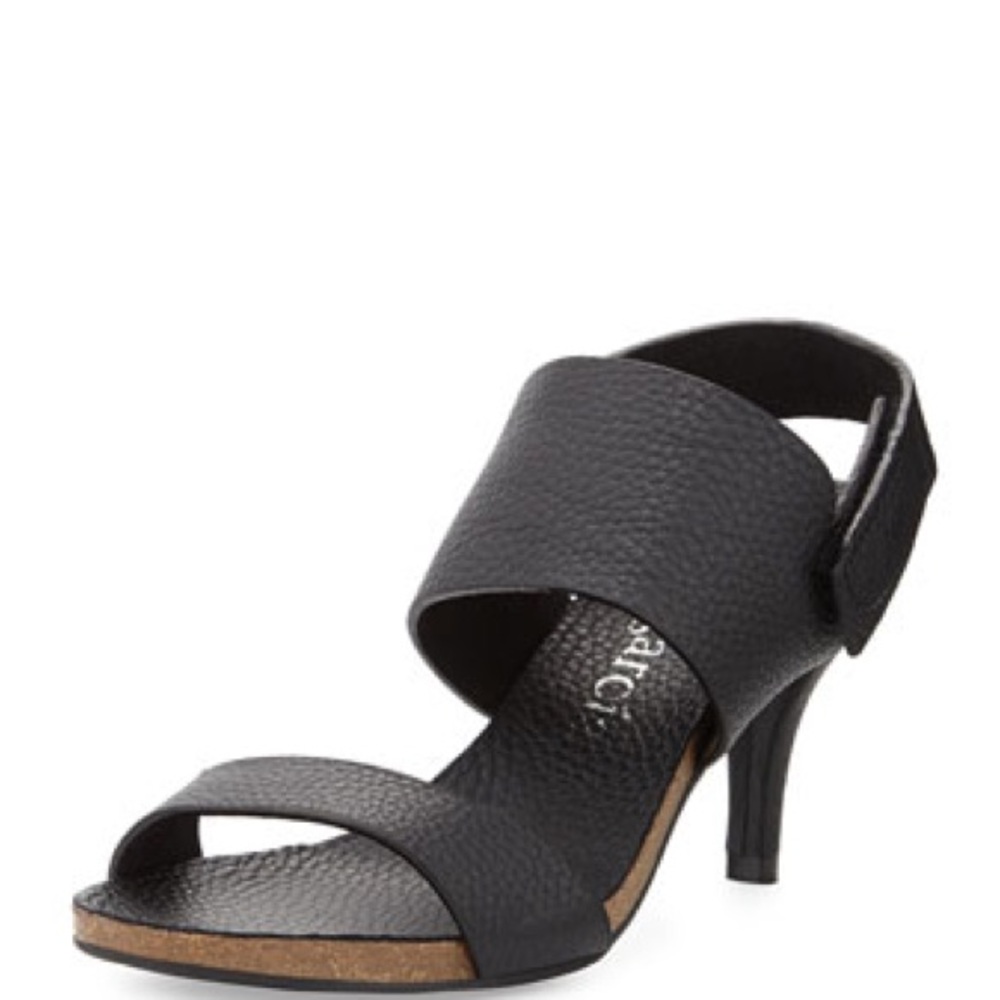 Pedro Garcia sandals  Style “Whisper”. Black pebble leather EU38 (US7.5M)